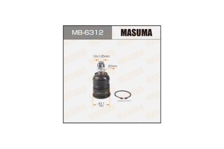 Опора шаровая (MB-6312) MASUMA MB6312