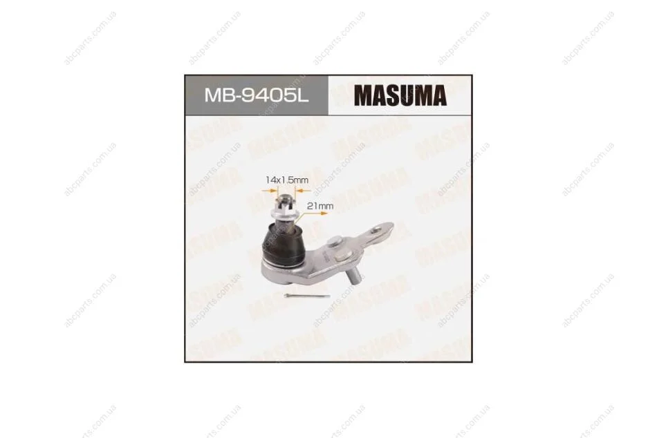 Опора кульова ліва Toyota Avalon, Camry (05-) (MB-9405L) MASUMA MB9405L (фото 1)