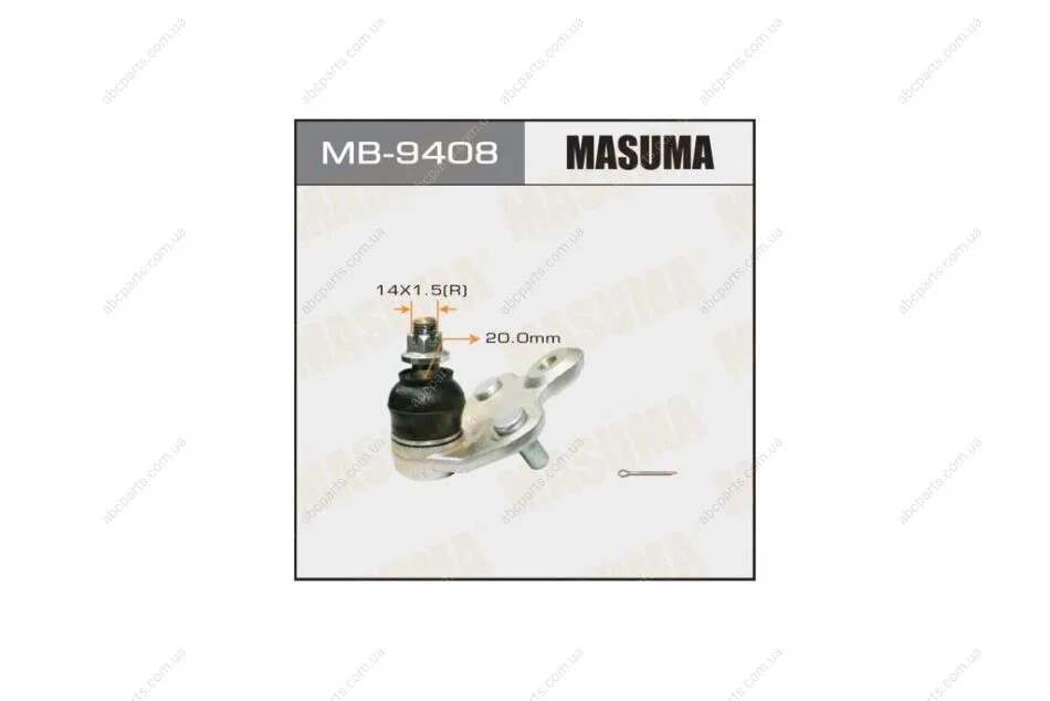 Опора кульова (MB-9408) MASUMA 'MB-9408 (фото 1)