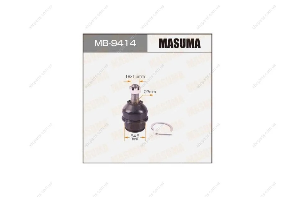 Опора кульова переднього нижнього важеля Lexus LX570/ Toyota Land Cruiser, Sequoia, Tundra (07-) (MB-9414) MASUMA MB9414 (фото 1)