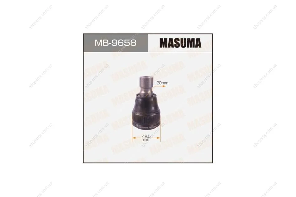 Опора кульова переднього важеля Mazda CX-5 (11-), 3 (12-16) (MB-9658) MASUMA MB9658 (фото 1)