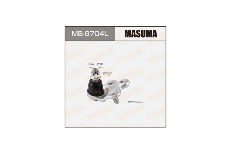 Опора шаровая MASUMA MB9703