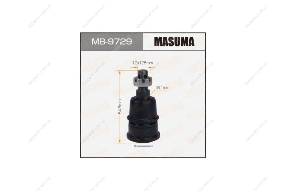 Опора кульова передня FITFIT HYBRID/GK5GP5 (MB-9729) MASUMA MB9729 (фото 1)