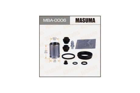 Ремкомплект суппорта задн 234932 MASUMA 'MBA0006