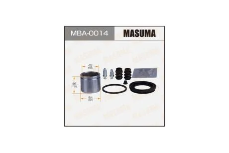 Ремкомплект суппорта передн 254932 (MBA0014) MASUMA 'MBA0014
