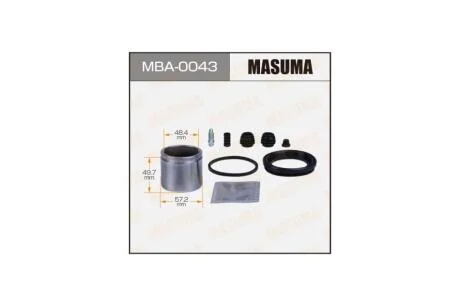 Ремкомплект суппорта передн 257941 (MBA0043) MASUMA 'MBA0043