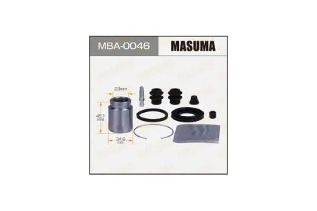 Ремкомплект супорту задн 235906 (MBA0046) MASUMA 'MBA0046