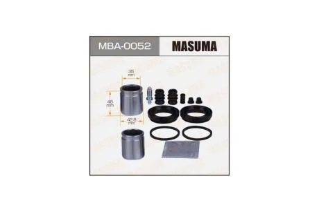 Ремкомплект супорту передня 243911 (MBA0052) MASUMA 'MBA0052
