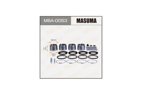 Ремкомплект суппорта передн 245922 (MBA0053) MASUMA 'MBA0053