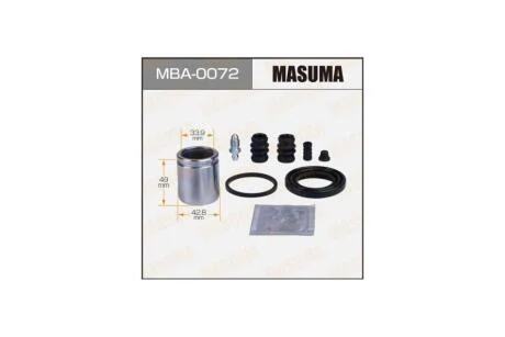 Ремкомплект суппорта задн 242909 (MBA0072) MASUMA 'MBA0072