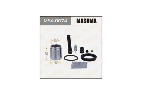Ремкомплект супорту задн 245933 (MBA0074) MASUMA 'MBA0074