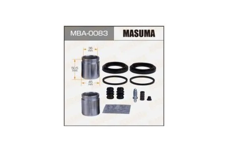Ремкомплект суппорта (MBA-0083) MASUMA MBA0083