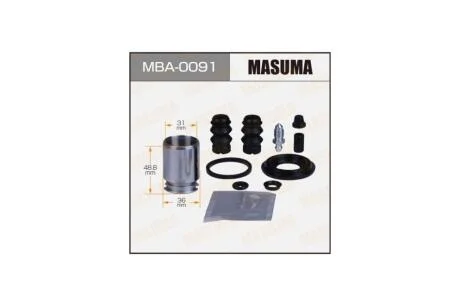 Ремкомплект суппорта задн 236920 (MBA0091) MASUMA 'MBA0091