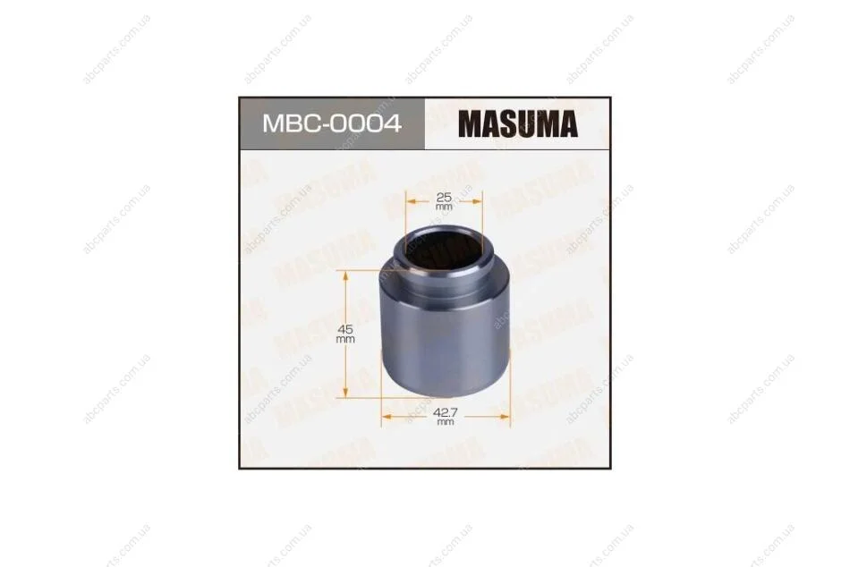 Поршень супорта P434501, 150-20313 передня (MBC-0004) MASUMA 'MBC-0004 (фото 1)