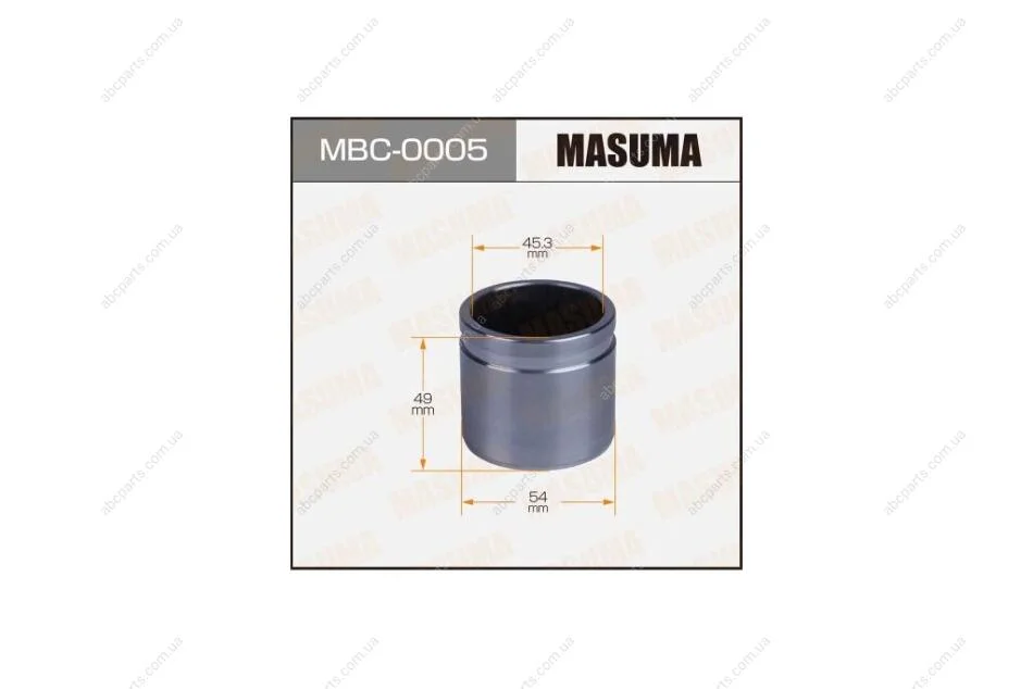 Поршень супорта передня P544904, 150-50081 (MBC0005) MASUMA 'MBC0005 (фото 1)