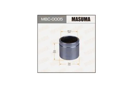 Поршень суппорта передн P544904, 150-50081 (MBC0005) MASUMA 'MBC0005