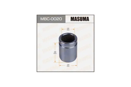 Поршень супорта гальмівного заднього (D-34mm) Hyundai Sonata, Tucson/ Kia Magentis, Sportage (-10) (MBC-0020) MASUMA MBC0020