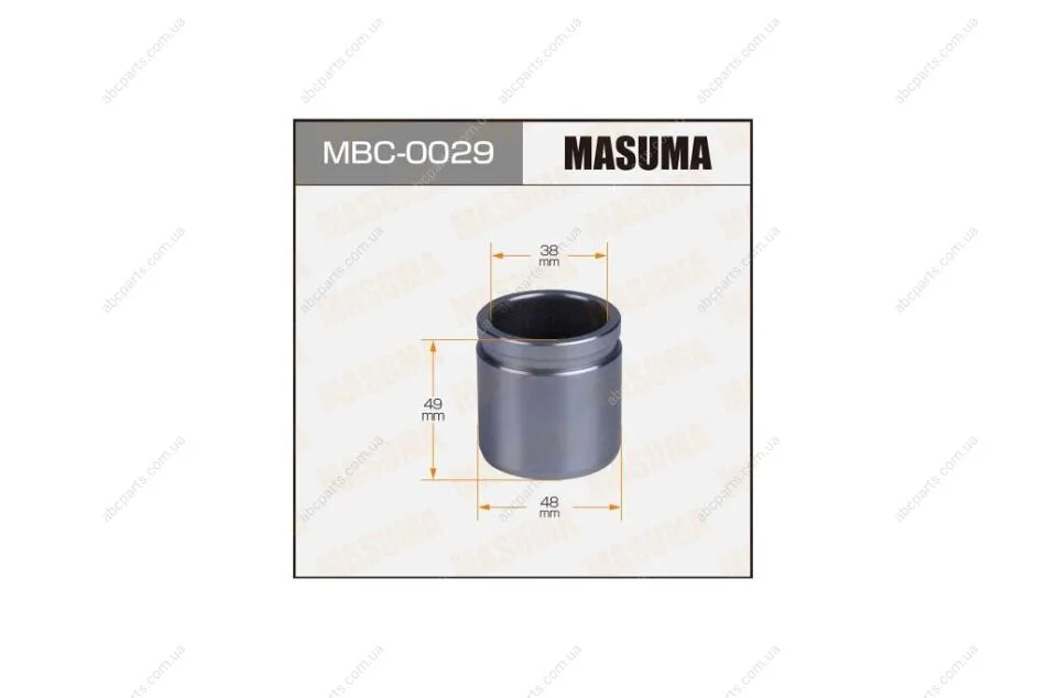 Поршень суппорта d-48 P484804 передний (MBC-0029) MASUMA MBC0029 (фото 1)