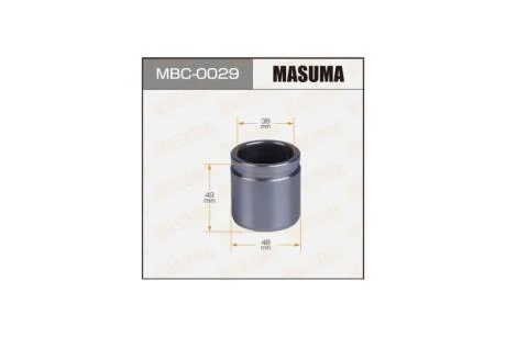 Поршень суппорта d-48 P484804 передний (MBC-0029) MASUMA MBC0029