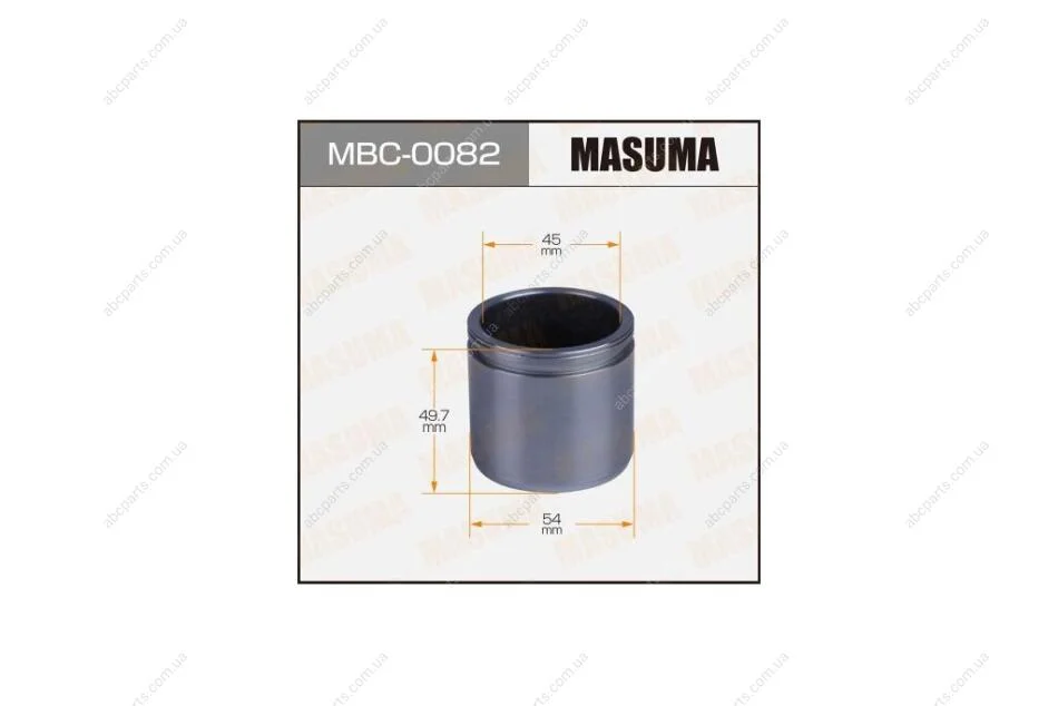 Поршень супорта передня P544901 (MBC0082) MASUMA 'MBC0082 (фото 1)