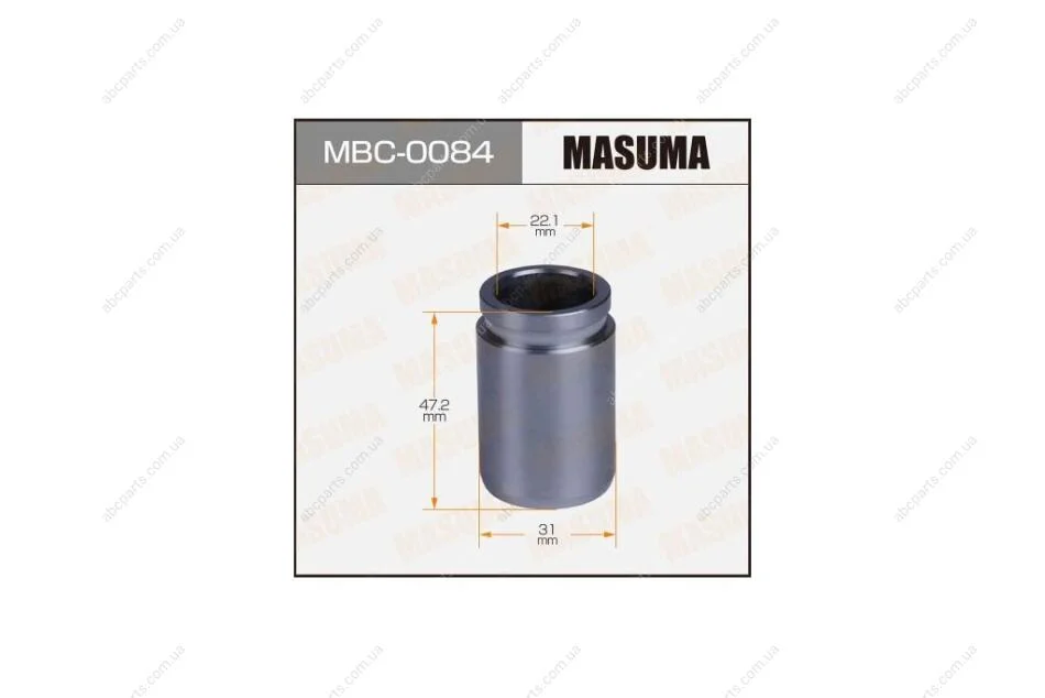 Поршень супорта задній P314701 (MBC0084) MASUMA 'MBC0084 (фото 1)