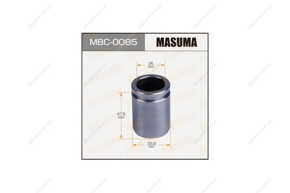 Поршень супорта заднього (D 33.9) Toyota Corolla (01-08) (MBC-0085) MASUMA MBC0085 (фото 1)