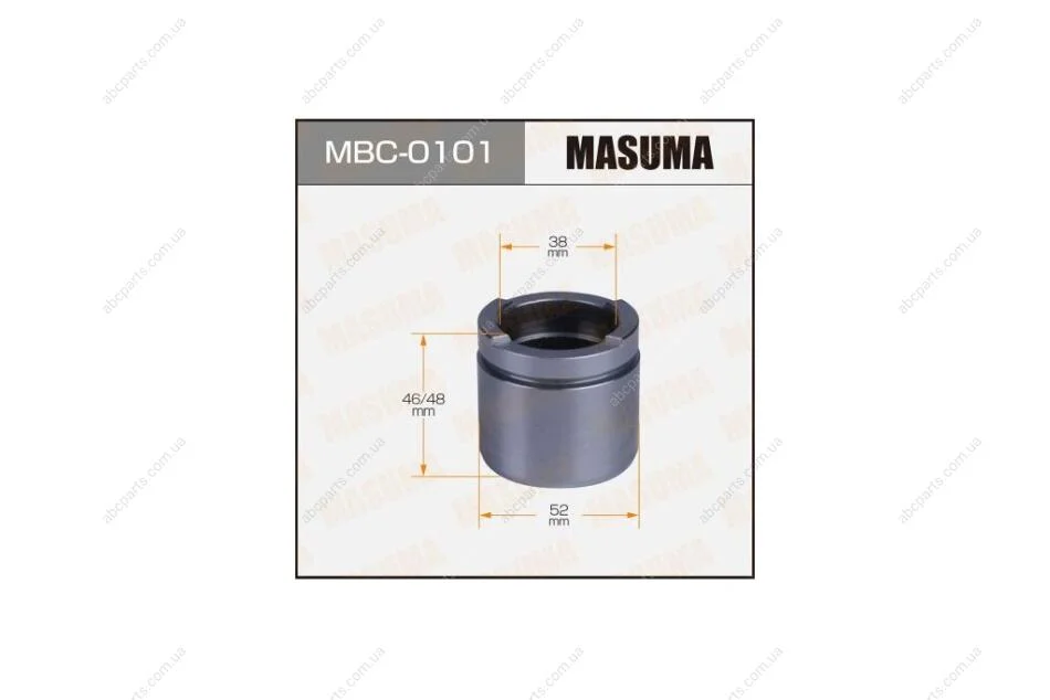 Поршень супорта передня P524801 (MBC0101) MASUMA 'MBC0101 (фото 1)