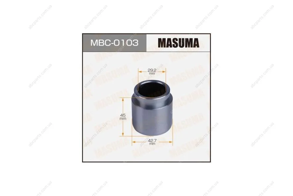 Поршень супорта задн P434505, 150-20745 (MBC0103) MASUMA 'MBC0103 (фото 1)