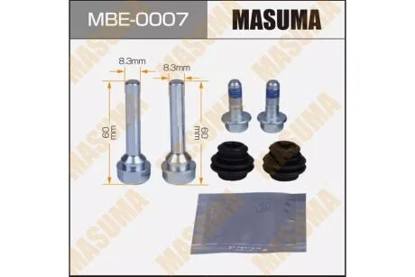 Ремкомплект суппорта (MBE-0007) MASUMA MBE0007