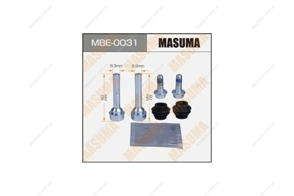Напрямна супорта задн 808017 (MBE0031) MASUMA 'MBE0031 (фото 1)