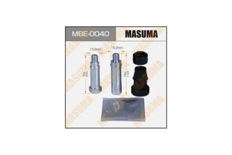 Ремкомплект суппорта 814002 передн/задн TOYOTA PRIUS (_W2_) 1.5 (NHW2_) (03-09), TOYOTA HIGHLANDER (00-07), TOYOTA CAMRY (MBE-0040) MASUMA MBE0040