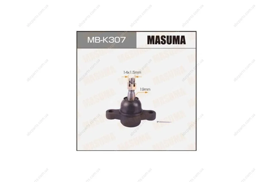 Опора шаровая передн HYUNDAI, KIA (MB-K307) MASUMA MBK307 (фото 1)