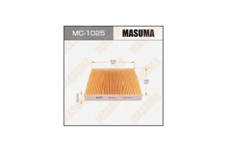 Фільтр салону (MC-1025) MASUMA MC1025