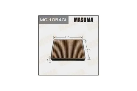 Фільтр салону AC-931 вугільний (MC-1054CL) MASUMA MC1054CL