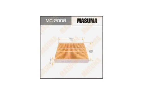 Фільтр салону (MC-2008) MASUMA MC2008