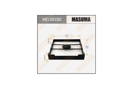 Фильтр салона LEXUS RC (14-19), LEXUS GS (13-18), LEXUS IS III, NISSAN MURANO II (08-14) (MC-2032) MASUMA MC2032