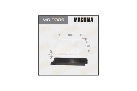 Фильтр салона (MC-2036) MASUMA MC2036