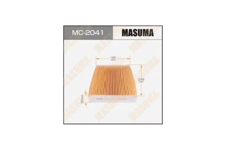 Фільтр салону (MC-2041) MASUMA MC2041
