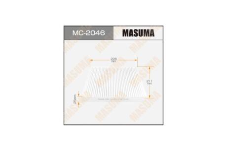 Фильтр салона AC401J (MC-2046) MASUMA MC2046