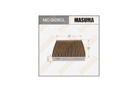 Фильтр салона AC-805 угольный (MC-928CL) MASUMA MC928CL