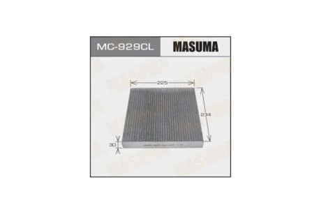 Фильтр салона AC-806E угольный (MC-929CL) MASUMA MC929CL