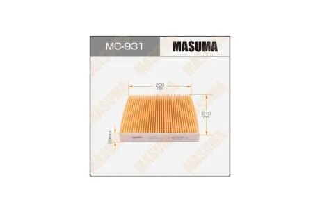Фильтр салона (MC-931) MASUMA MC931