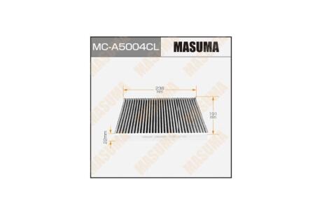 Фільтр салону вугільний FORD/ FIESTA/ V1400V1600 08- (MC-A5004CL) MASUMA MCA5004CL