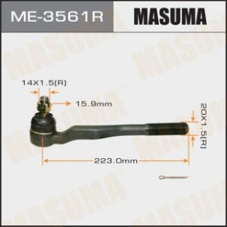 Наконечник рулевой тяги out TOYOTA LAND_CRUISER 100 ##J9#, ##N18# RH MASUMA 'ME3561R