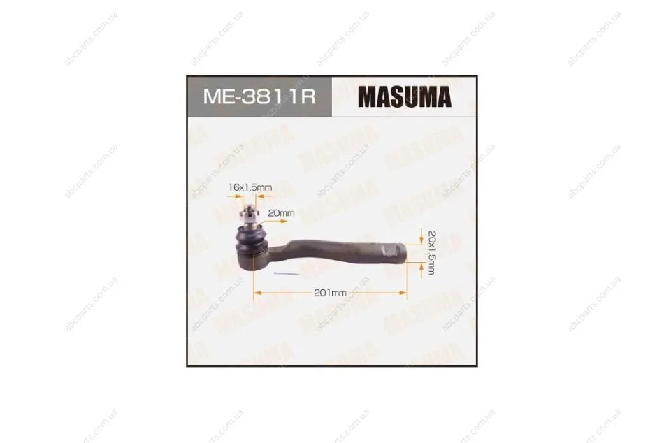 Накінечник (ME-3811R) MASUMA 'ME3811R (фото 1)
