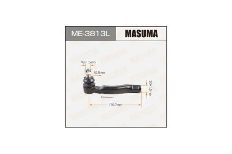 Наконечник рулевой out LH LAND CRUISER 100 LEXUS LX470 2000.08- (ME-3813L) MASUMA ME3813L