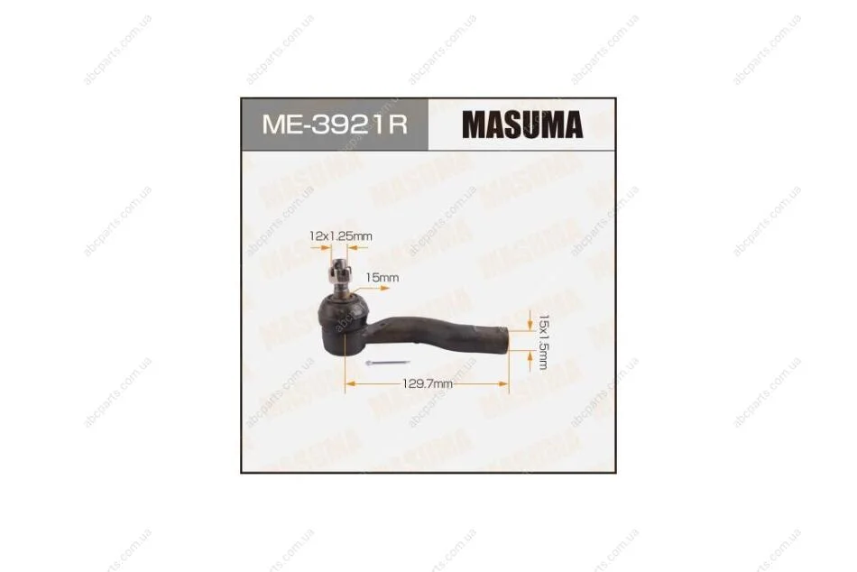 Наконечник рулевой тяги out TOYOTA RAV_4 III /CALDINA/ AZT241, ZZT241 (ME-3921R) MASUMA 'ME3921R (фото 1)