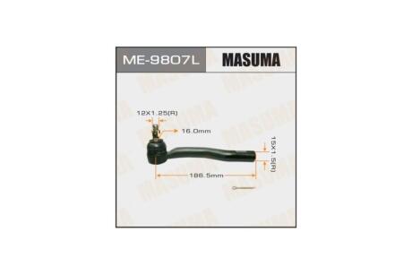 Наконечник рулевой (ME-9807L) MASUMA ME9807L