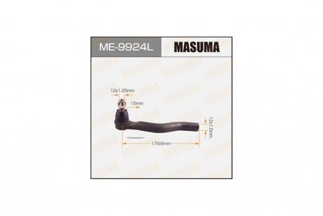 Наконечник кермовий MASUMA ME9924L