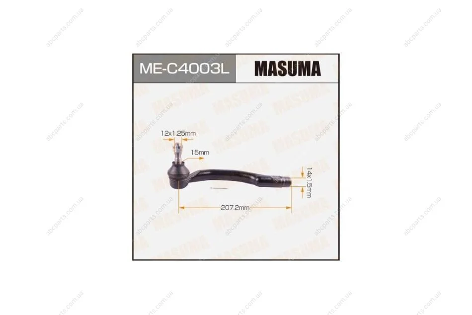 Наконечник рулевой (ME-C4003L) MASUMA MEC4003L (фото 1)